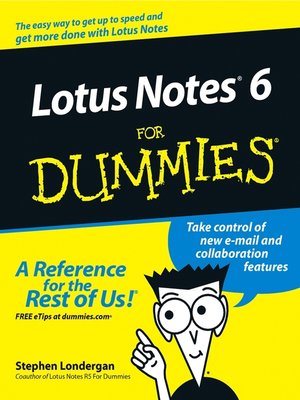 Lotus Notes 6 For Dummies - ebook